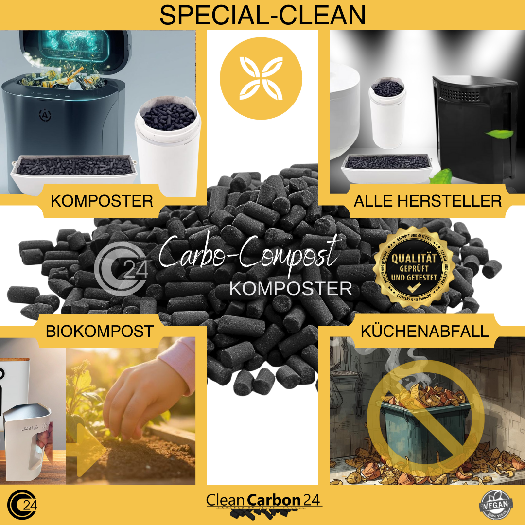 Carbo Compost - Aktivkohle für Komposter