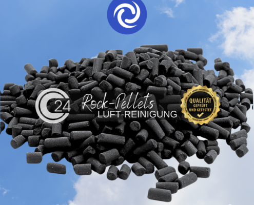 Aktivkohle-Pellets aus Steinkohle